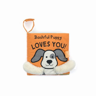 Jellycat Bashful Puppy Loves You Books Australia | 741698WDP